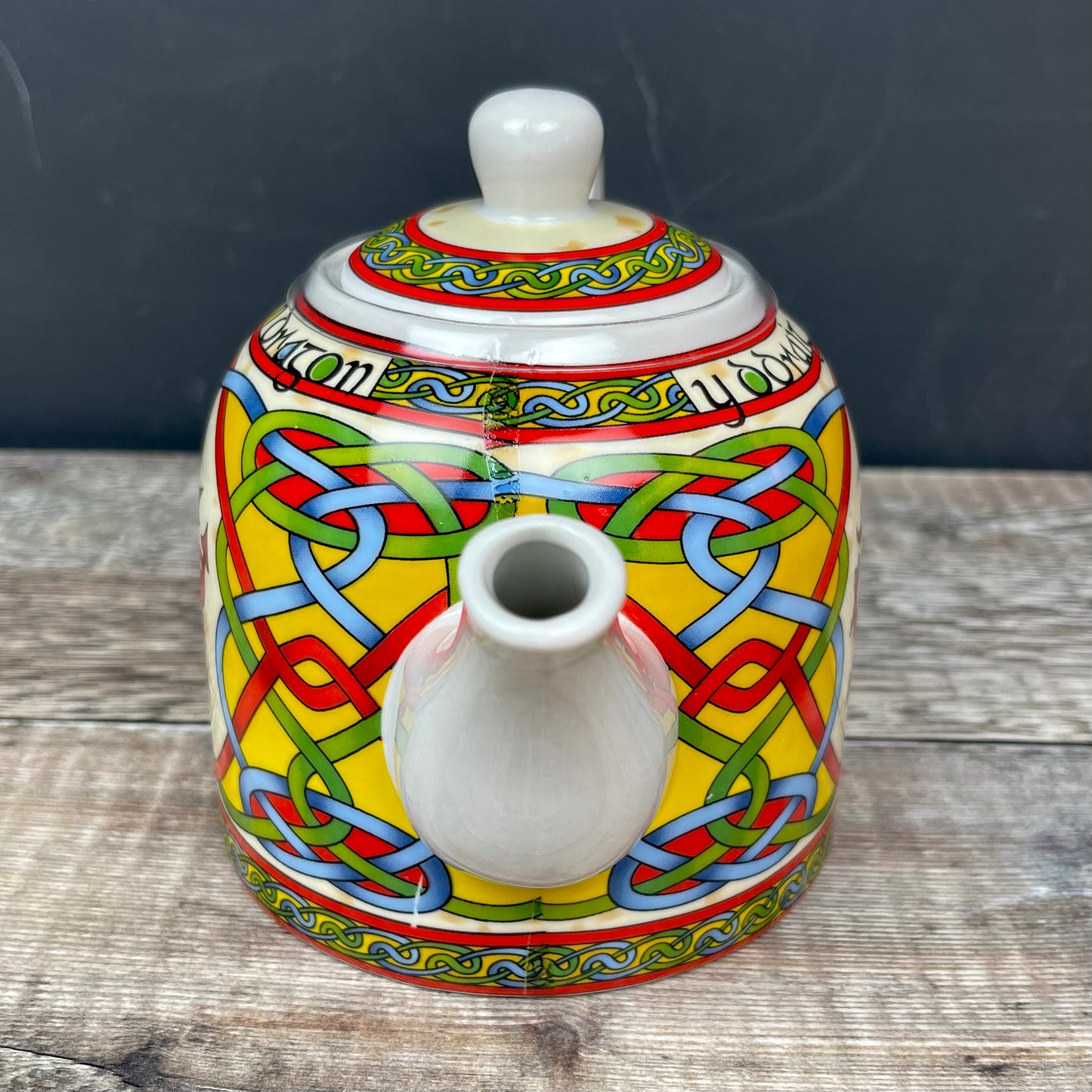 Celtic Welsh Weave Teapot