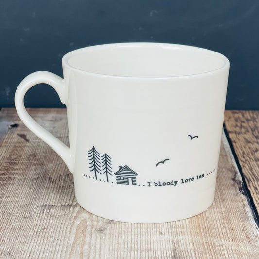 Bloody Love Tea Porcelain Mug