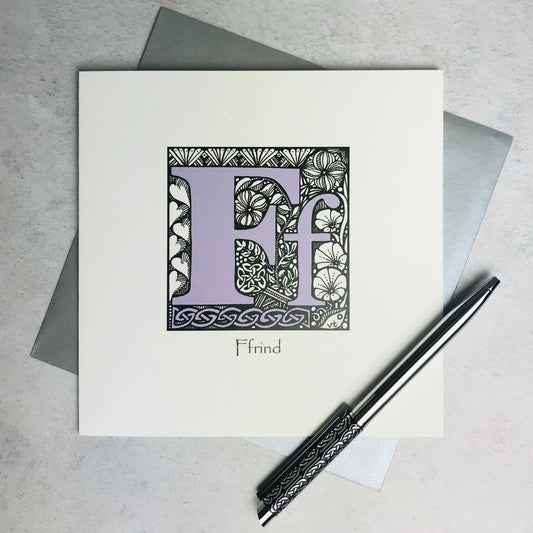 ‘Ff’ Ffrind card