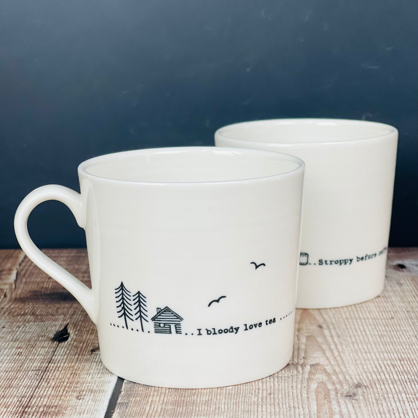 Bloody Love Tea Porcelain Mug