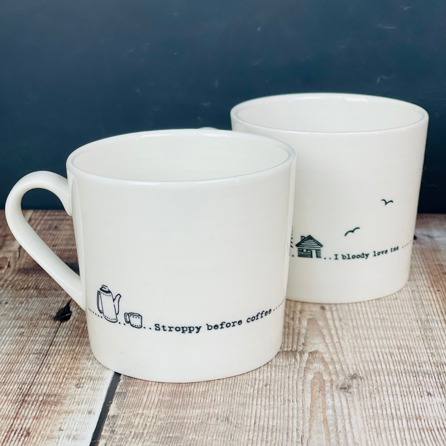 Stroppy Before Coffee Porcelain Mug