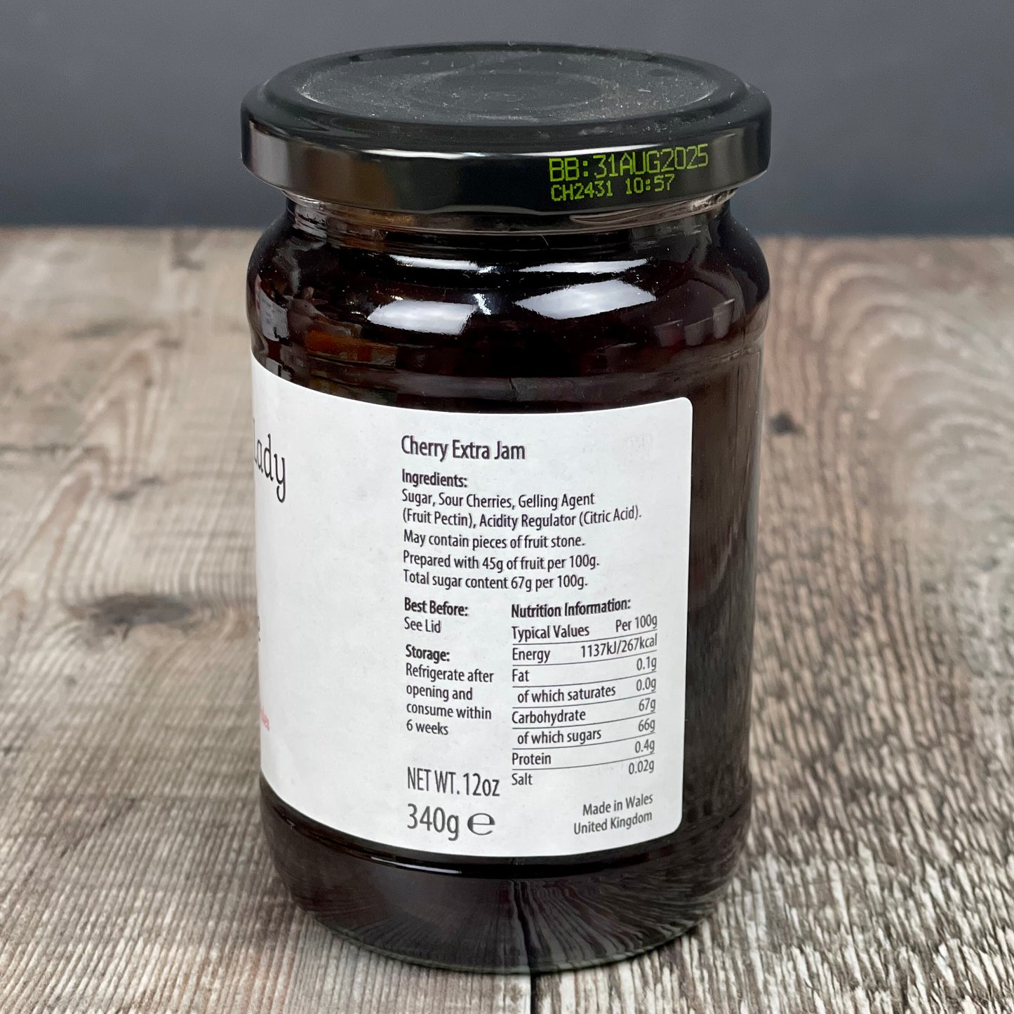 Cherry Preserve by Welsh Lady Preserves