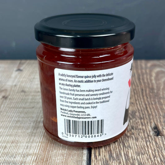 Quince and Rose Petal Jelly by Welsh Lady Preserves
