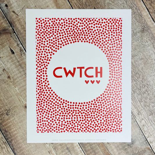 Dotty Cwtch Print