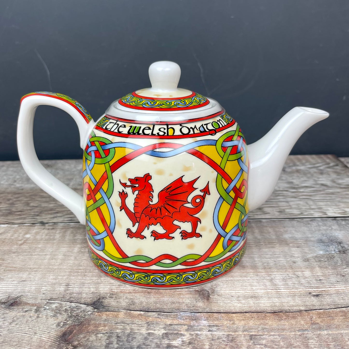 Celtic Welsh Weave Teapot
