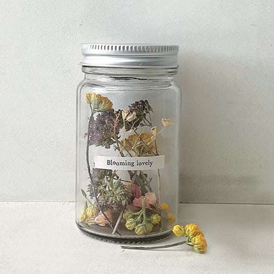 Blooming Lovely Jar Of Flowers