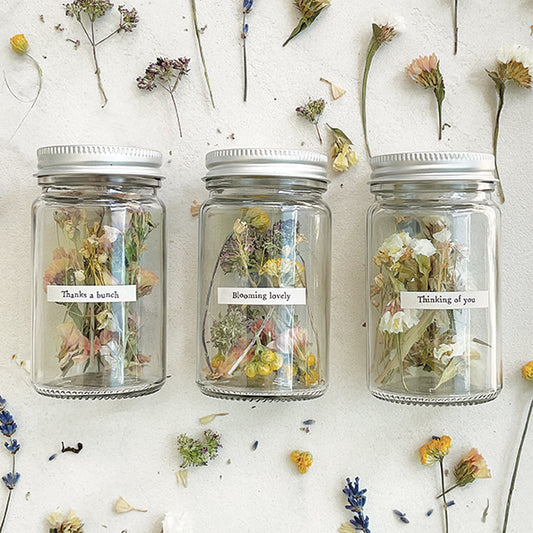 Blooming Lovely Jar Of Flowers