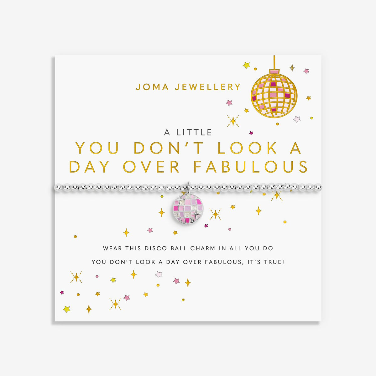 A Little Vibes 'You Don't Look A Day Over Fabulous' Bracelet