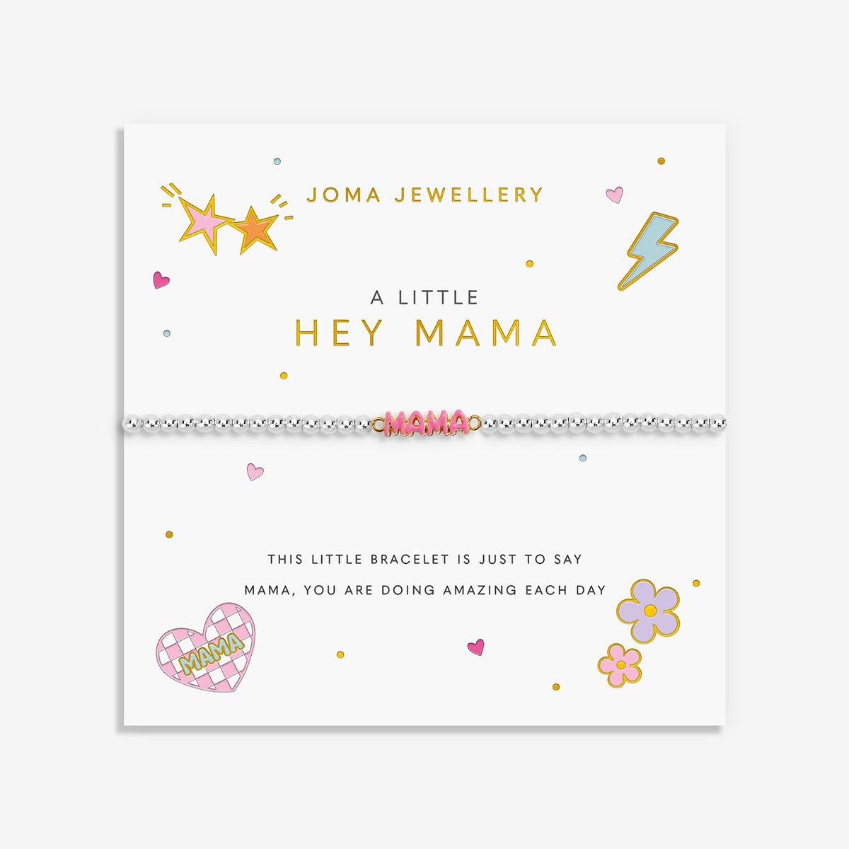 A Little Vibes 'Hey Mama' Bracelet