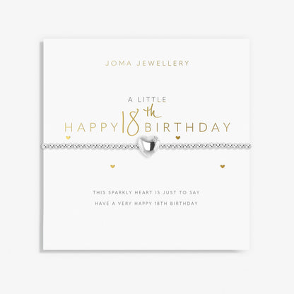 A Little 'Happy 18th Birthday' Bracelet