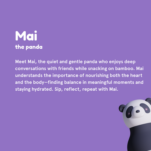 Bestie Panda Water Bottle