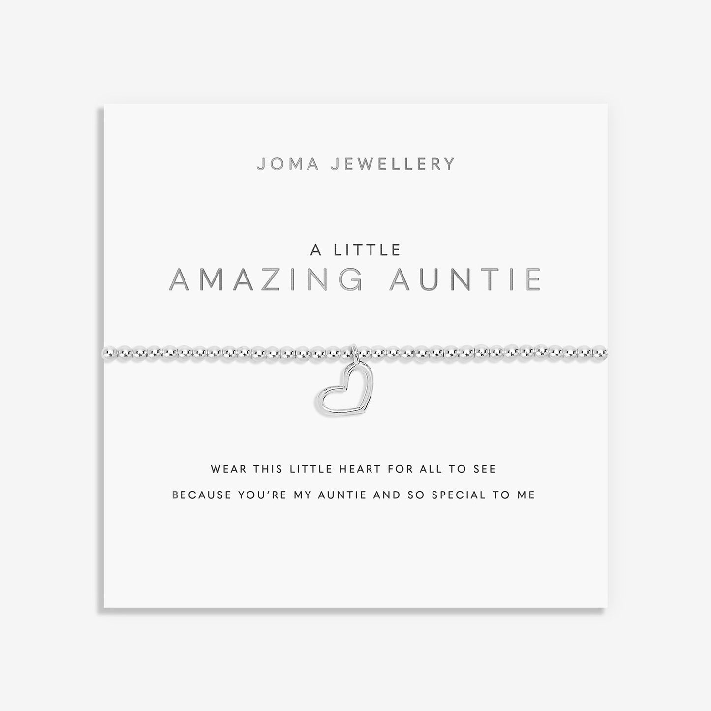 A Little 'Amazing Auntie' Bracelet