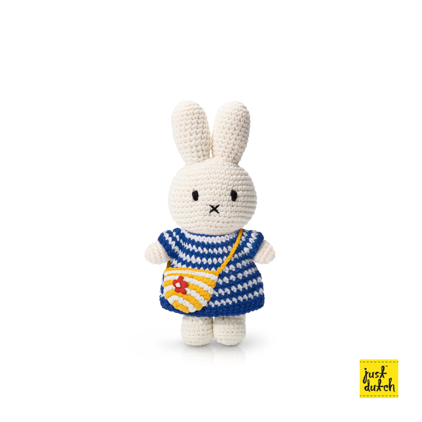 Just Dutch Blue Striped Dress Miffy