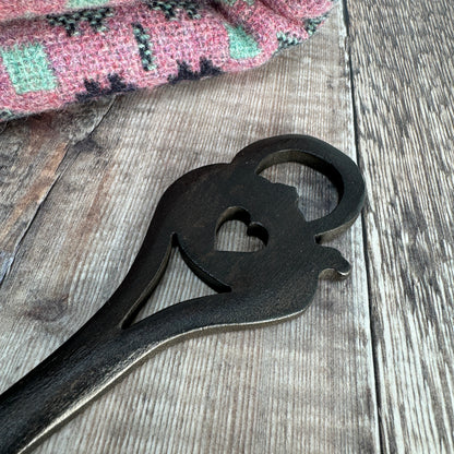 Kettle Lovespoon, Large - Dark Tone