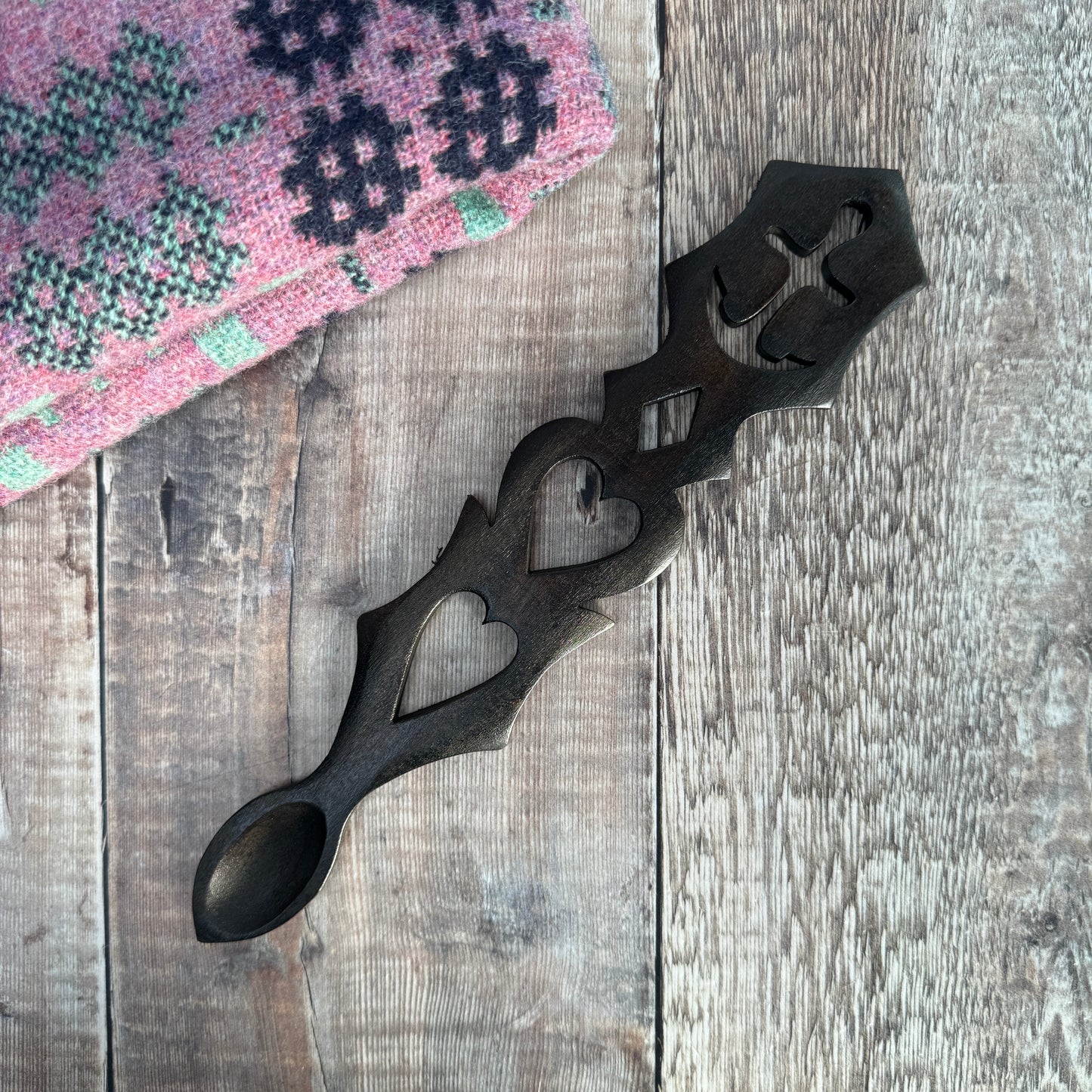 Anchor Lovespoon, Extra Large - Dark Tone