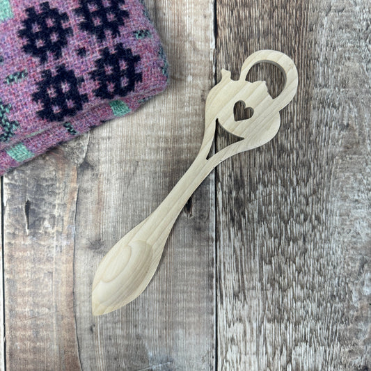 Kettle Lovespoon, Large - Light Tone