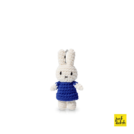 Just Dutch Miffy Blue Dress Keyring