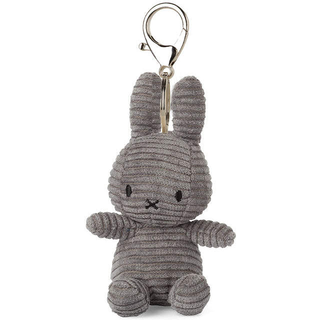 Miffy Grey Corduroy Keychain ECO
