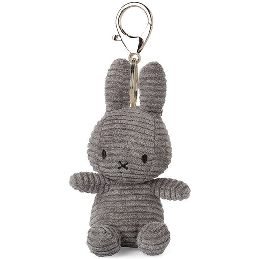 Miffy Grey Corduroy Keychain ECO