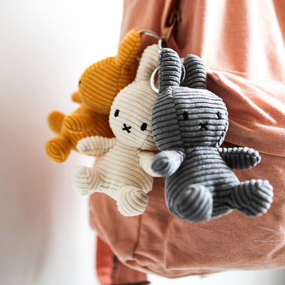 Miffy Yellow Corduroy Keychain ECO