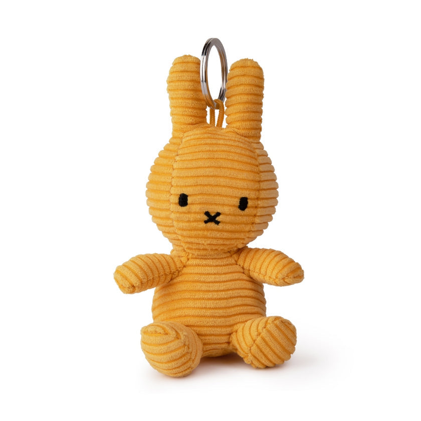 Miffy Yellow Corduroy Keychain ECO