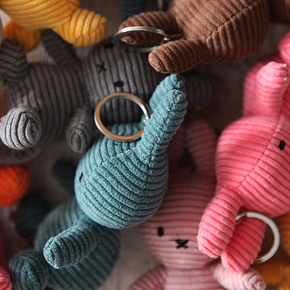 Miffy Beige Corduroy Keychain ECO