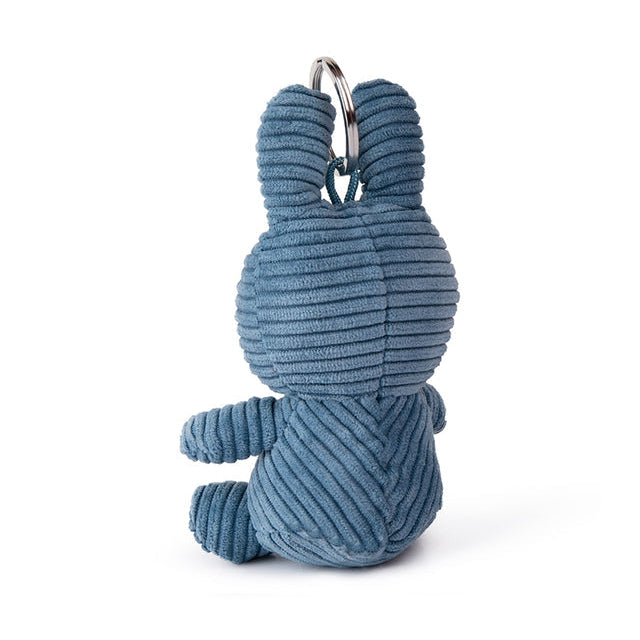 Miffy Aviator Blue Corduroy Keychain ECO