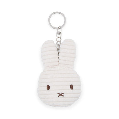 Miffy Off White Corduroy Flat Keychain ECO
