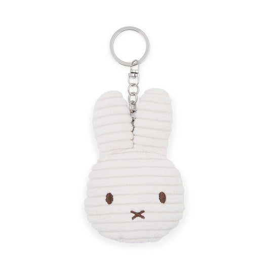 Miffy Off White Corduroy Flat Keychain ECO