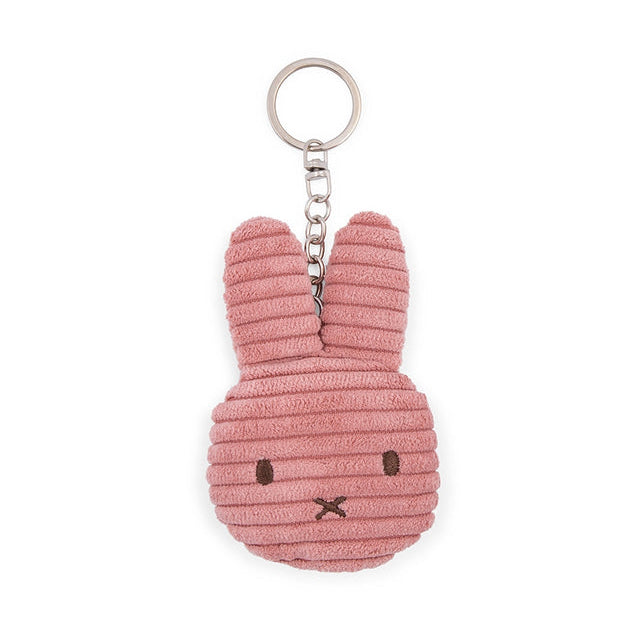 Miffy Dusty Rose Corduroy Flat Keychain ECO