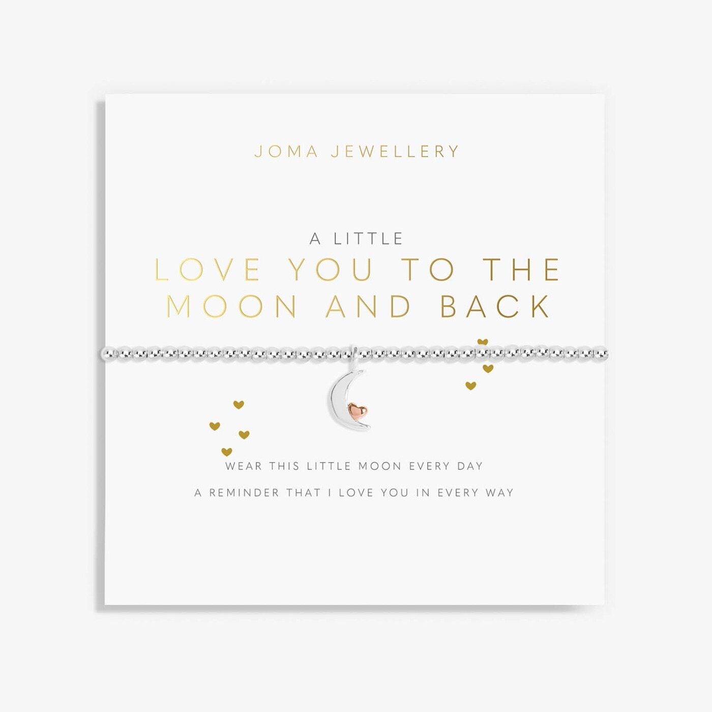 A Little A Little 'Love You To The Moon & Back' Bracelet