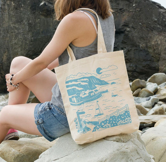 Coastal Path Tote Bag