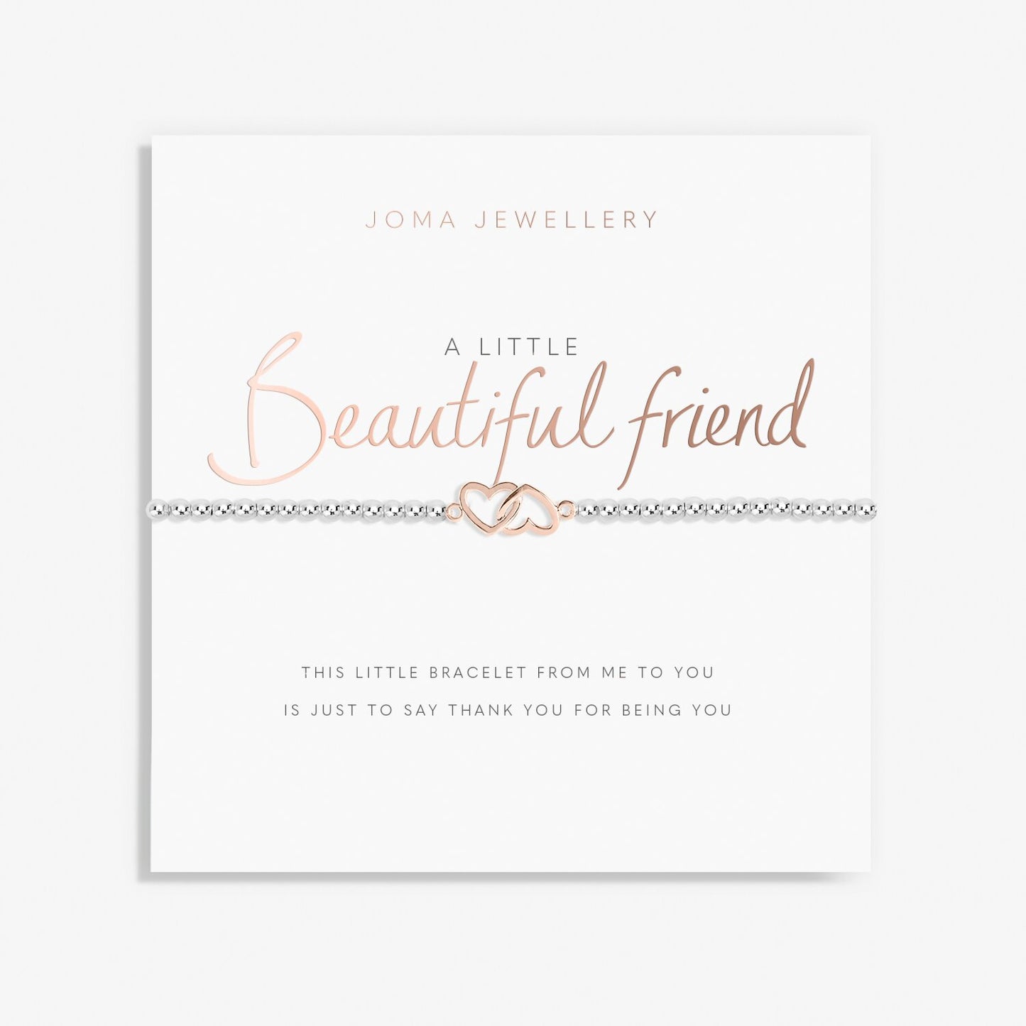 A Little A Little 'Beautiful Friend' Bracelet