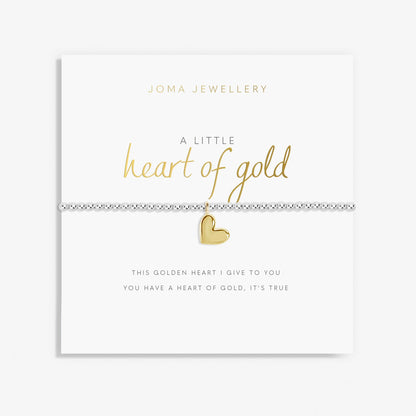A Little 'Heart Of Gold' Bracelet