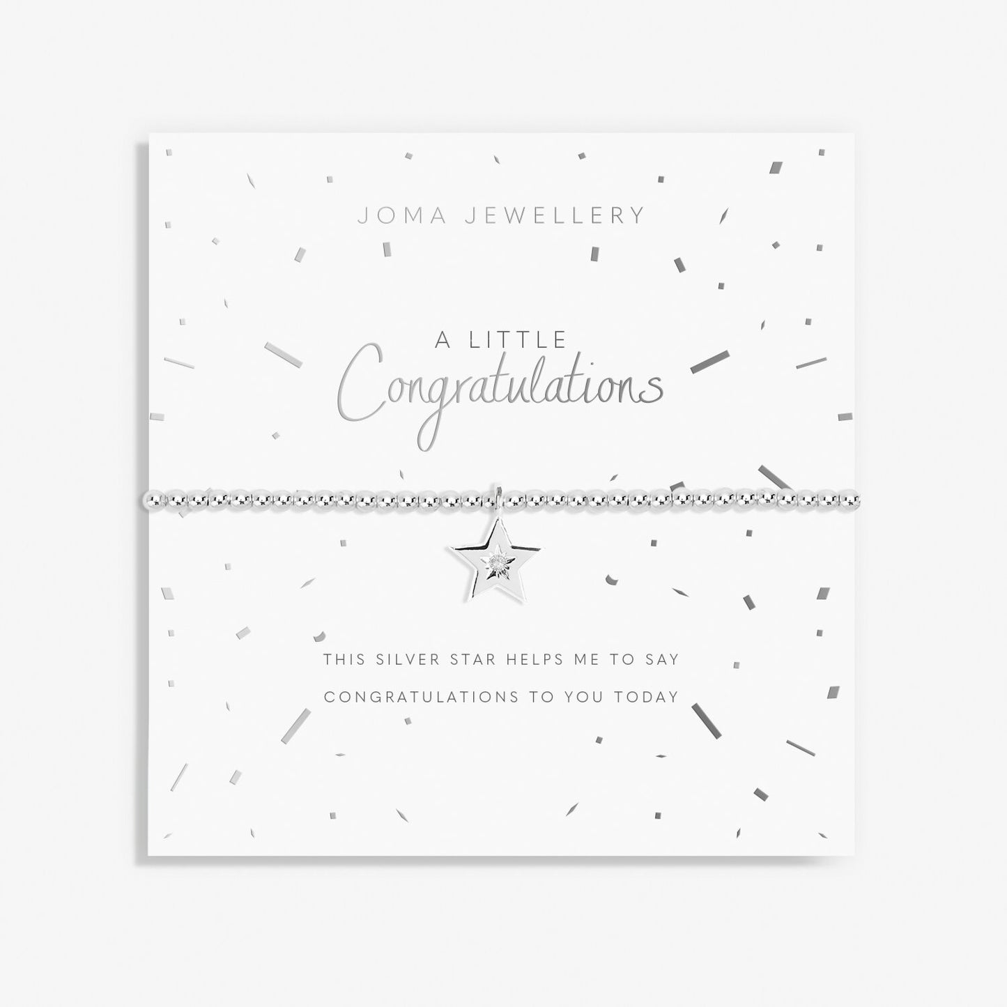 A Little A Little 'Congratulations' Bracelet
