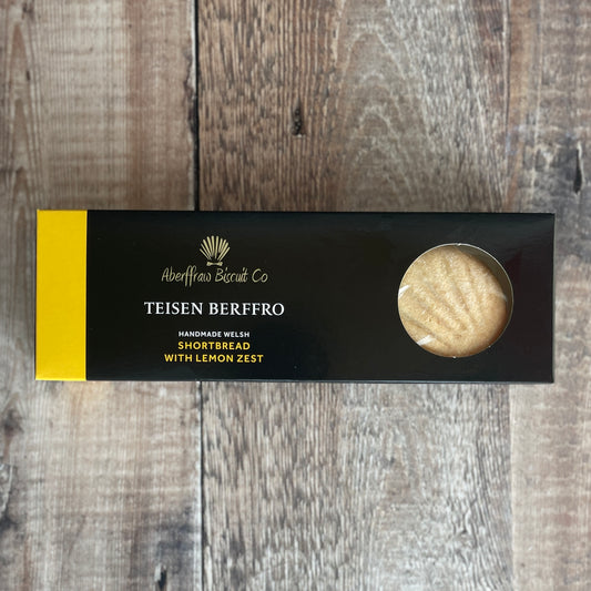 Aberffraw Luxury Lemon Shortbread Biscuits