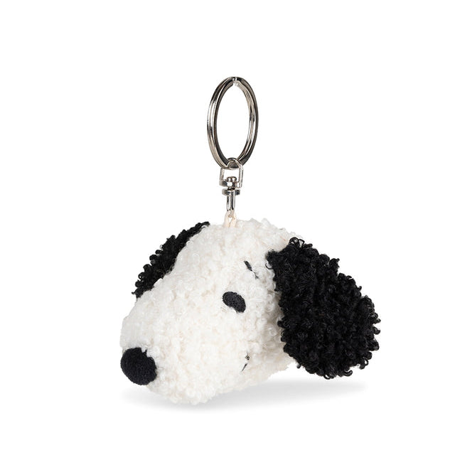 Snoopy Head Tiny Teddy Keychain