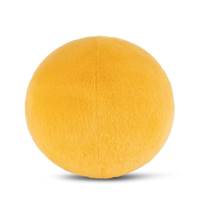 Large Smiley Fuzzy Yellow