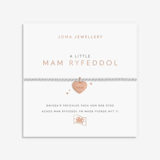 A Little A Little 'Mam Ryfeddol' Bracelet