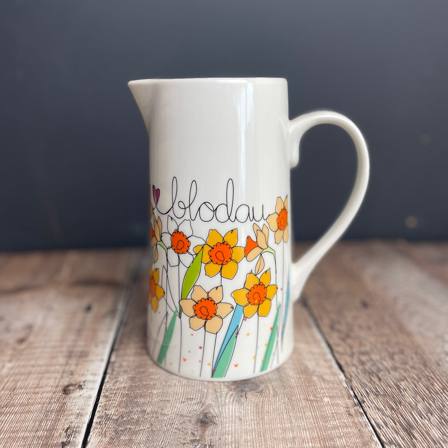 XL Daffodil Blodau Jug