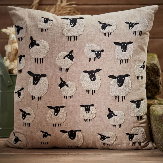 Multiple Sheep Cushion
