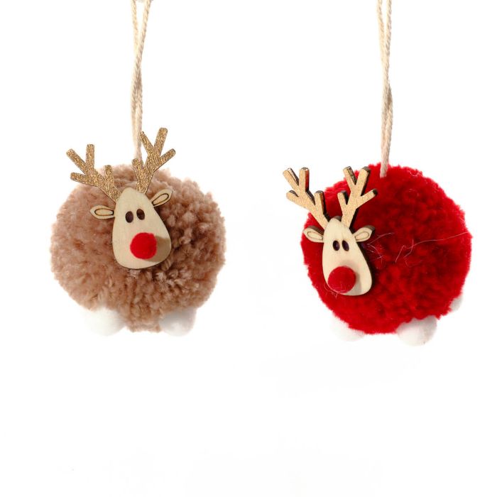 Red Reindeer Tree Decoration