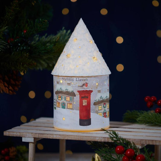 LED Christmas House Lantern