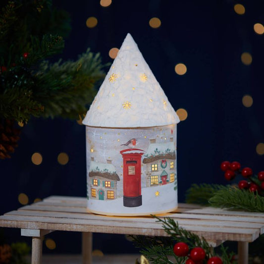 LED Christmas House Lantern