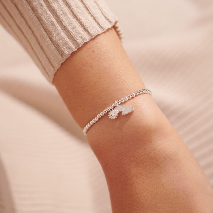 A Little 'Whatever The Weather We'll Get Through It Together' Bracelet By Joma Jewellery