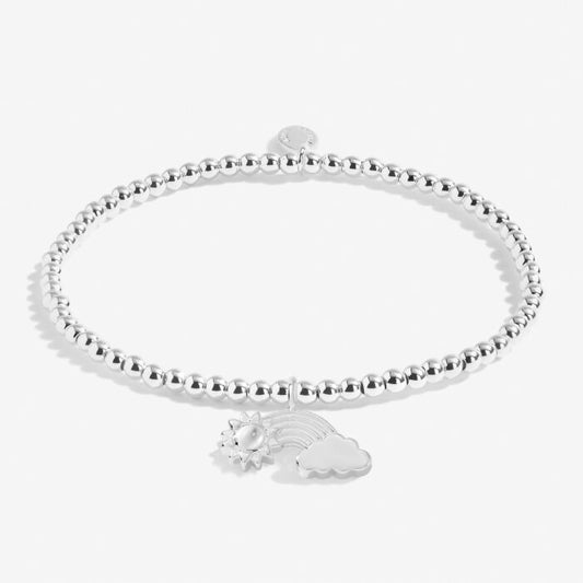 A Little 'Whatever The Weather We'll Get Through It Together' Bracelet By Joma Jewellery