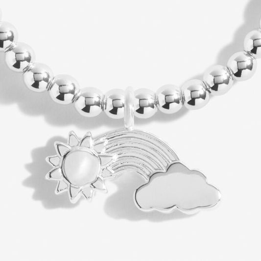 A Little 'Whatever The Weather We'll Get Through It Together' Bracelet By Joma Jewellery