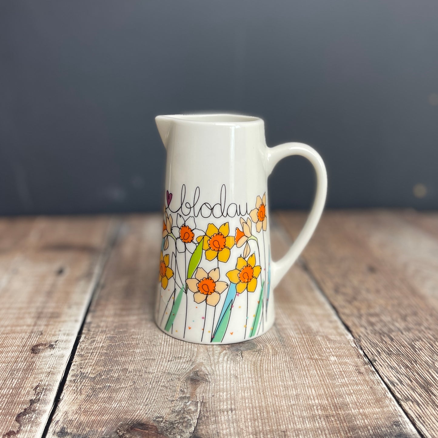 Medium Daffodil Blodau Jug