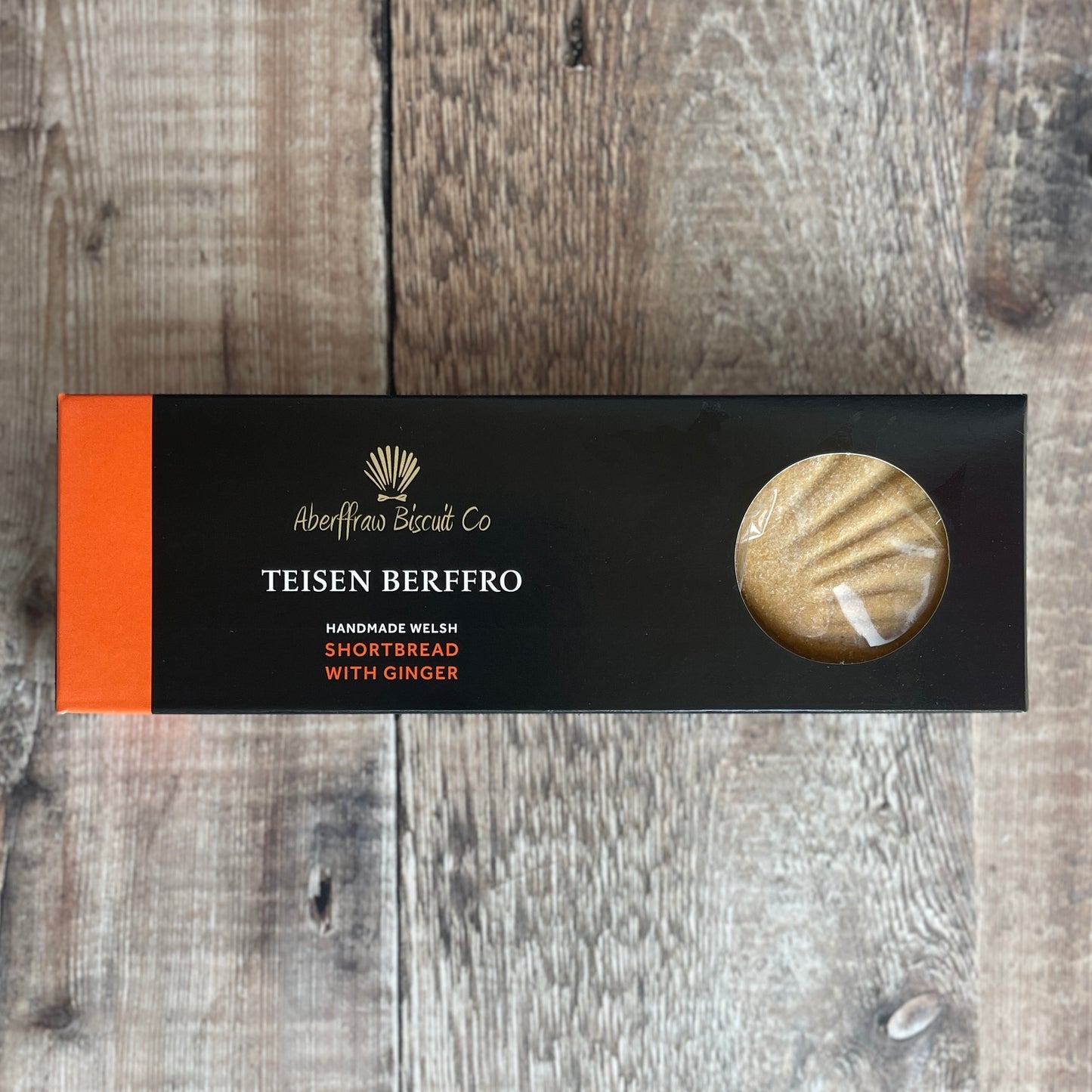 Aberffraw Luxury Ginger Shortbread Biscuits