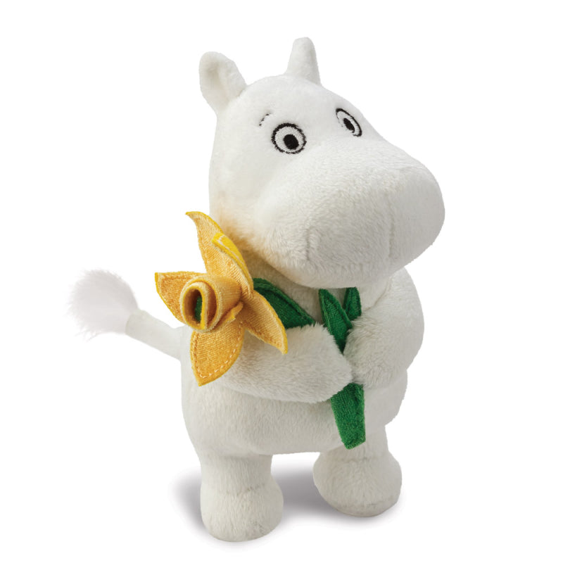 Moomin Holding A Daffodil